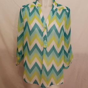 💥3 for $40💥 TACERA Sheer Blouse